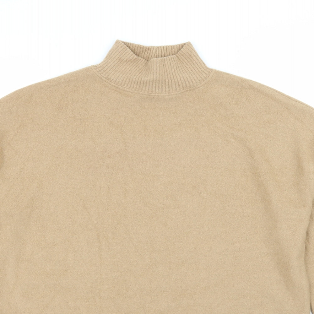 New Look Womens Brown  Knit Pullover Jumper Size S