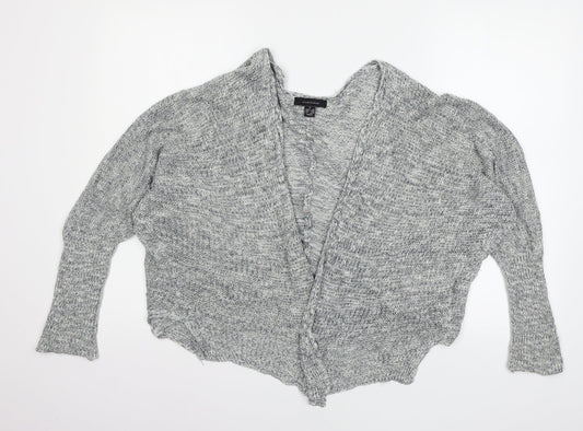 Atmosphere Womens Grey  Knit Cardigan Jumper Size 6