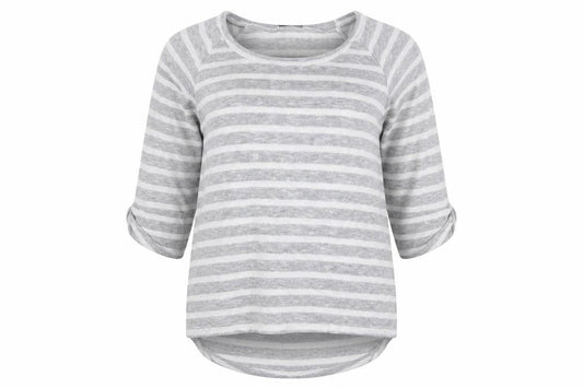 Tu Womens Grey  Knit Pullover Jumper Size 14
