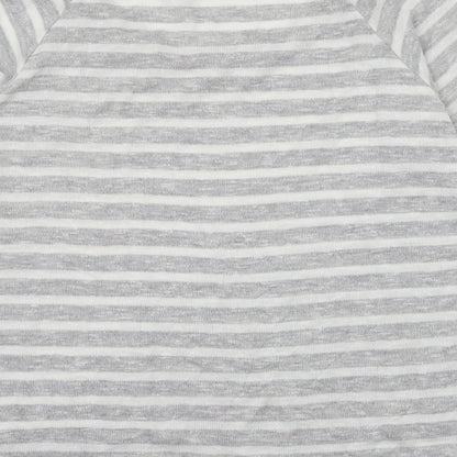 Tu Womens Grey  Knit Pullover Jumper Size 14