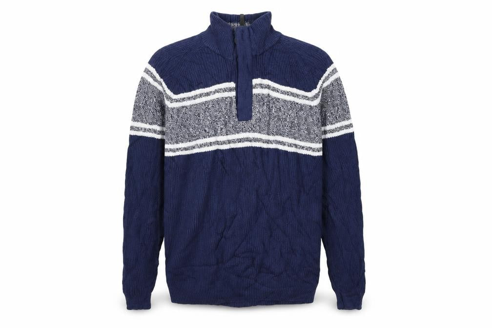 Marks & Spencer Mens Blue  Knit Pullover Jumper Size L