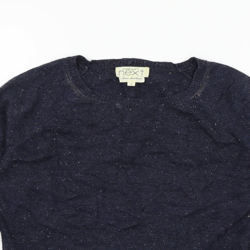 NEXT Womens Blue  Knit Pullover Jumper Size 8