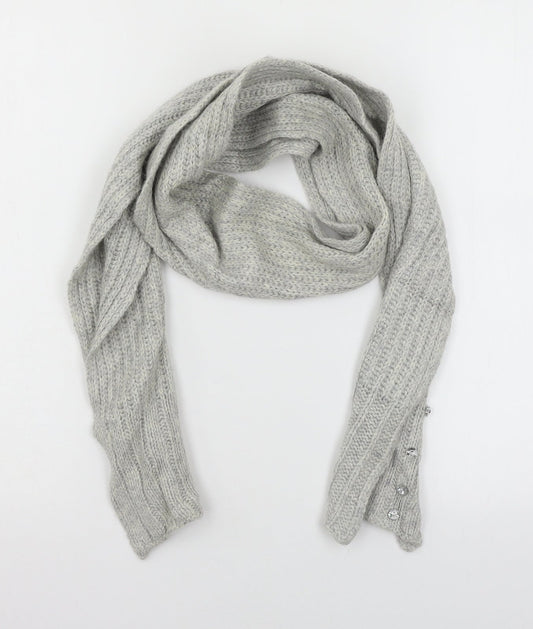 Preworn Womens Grey  Knit  Scarf