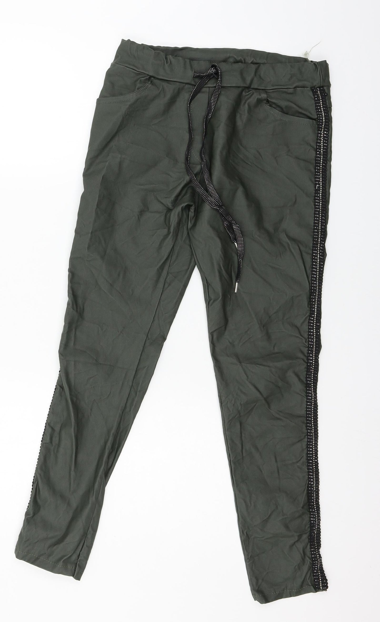 Preworn Womens Green   Trousers  Size 30 in L26 in