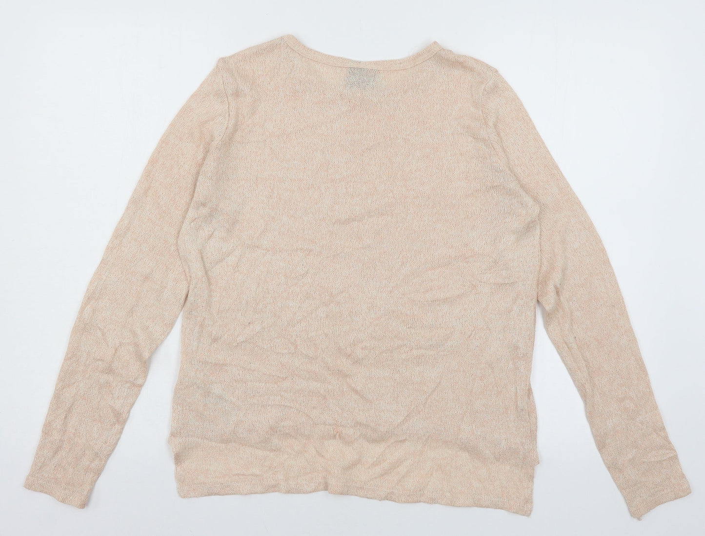 VERO MODA Womens Pink  Knit Pullover Jumper Size S