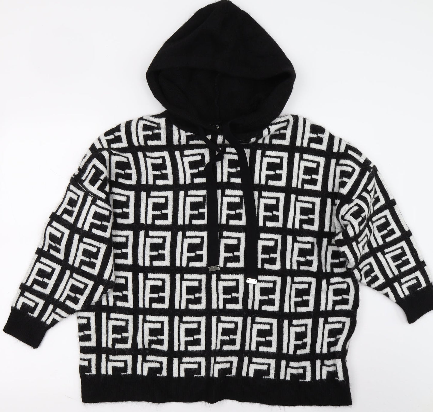 TU Womens Black   Pullover Hoodie One Size