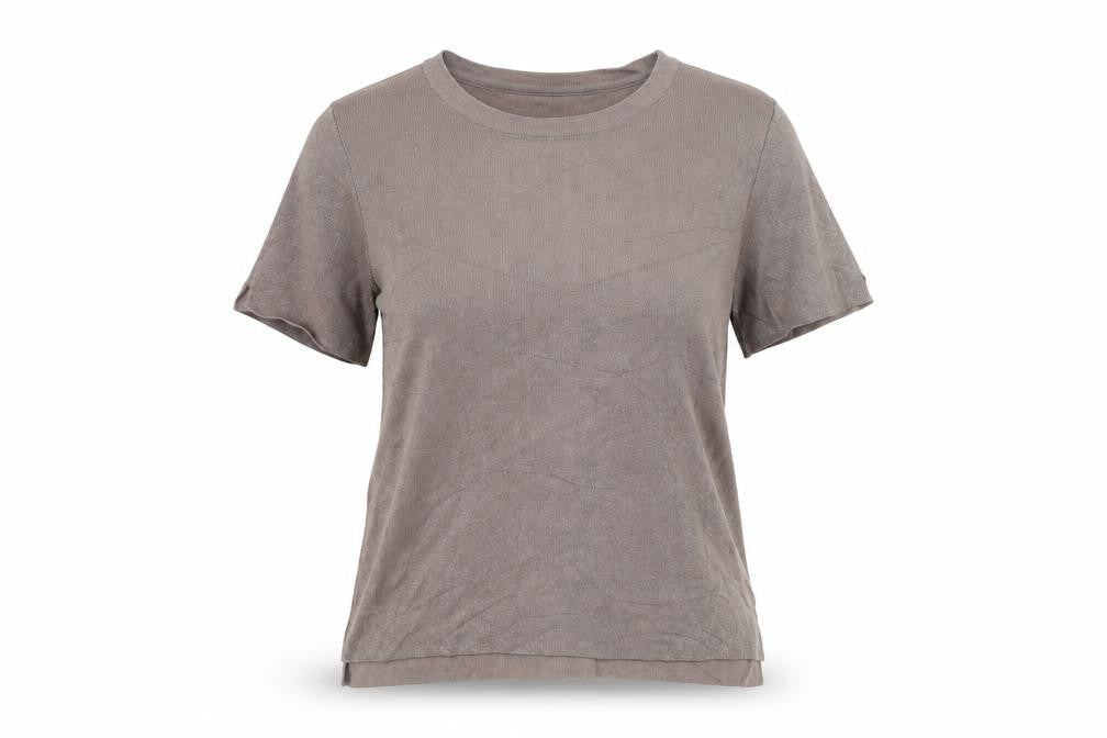 Zata Womens Grey   Basic T-Shirt Size M