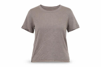 Zata Womens Grey   Basic T-Shirt Size M
