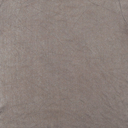 Zata Womens Grey   Basic T-Shirt Size M