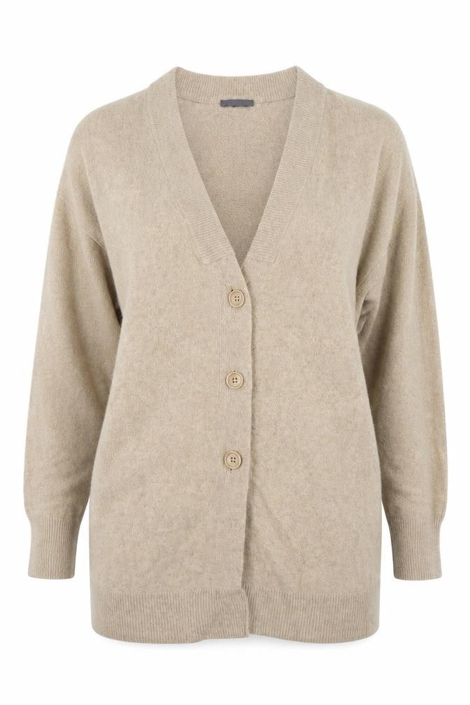 C&A Womens Beige   Cardigan Jumper Size S