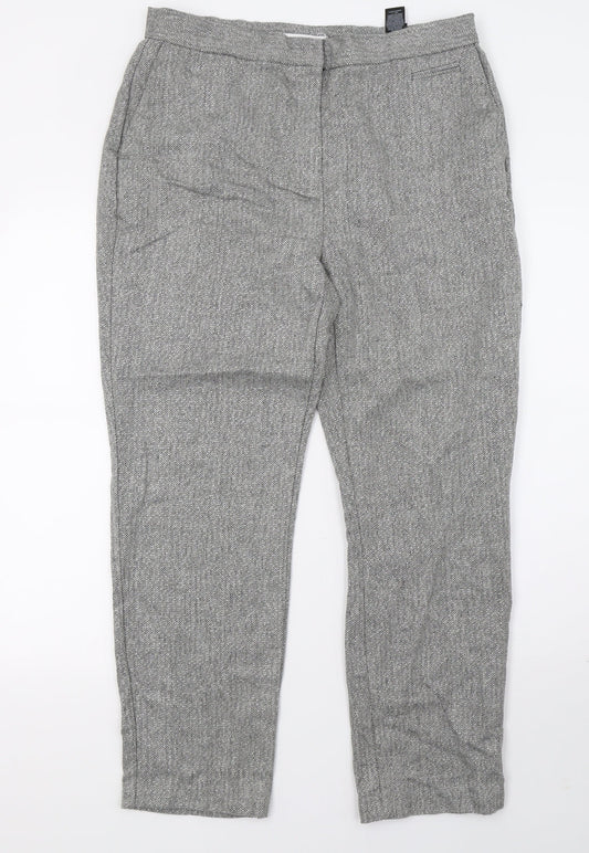 Marks and Spencer Womens Green   Trousers  Size 12 L27 in
