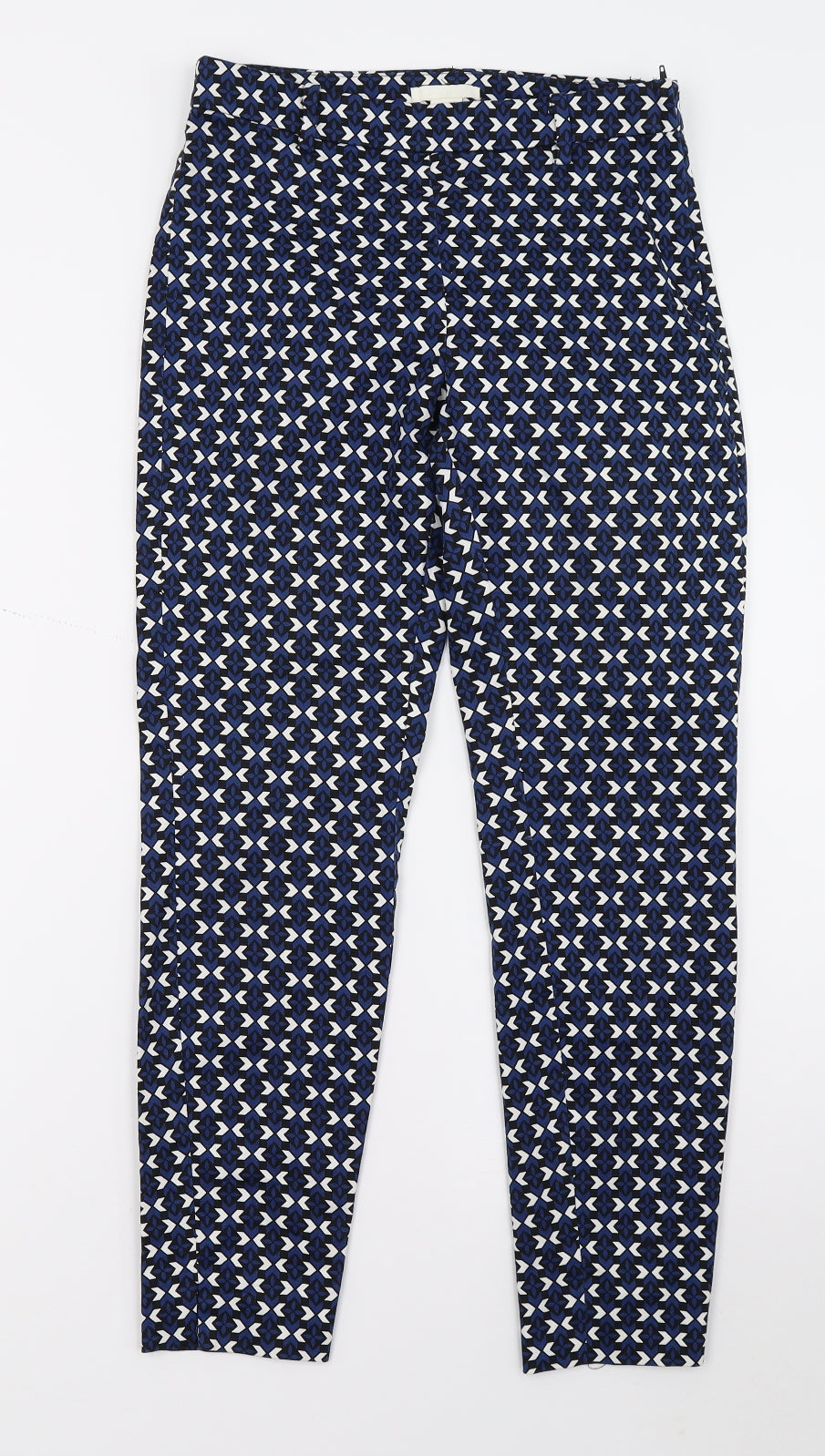 H&M Womens Blue   Trousers  Size 4 L26 in