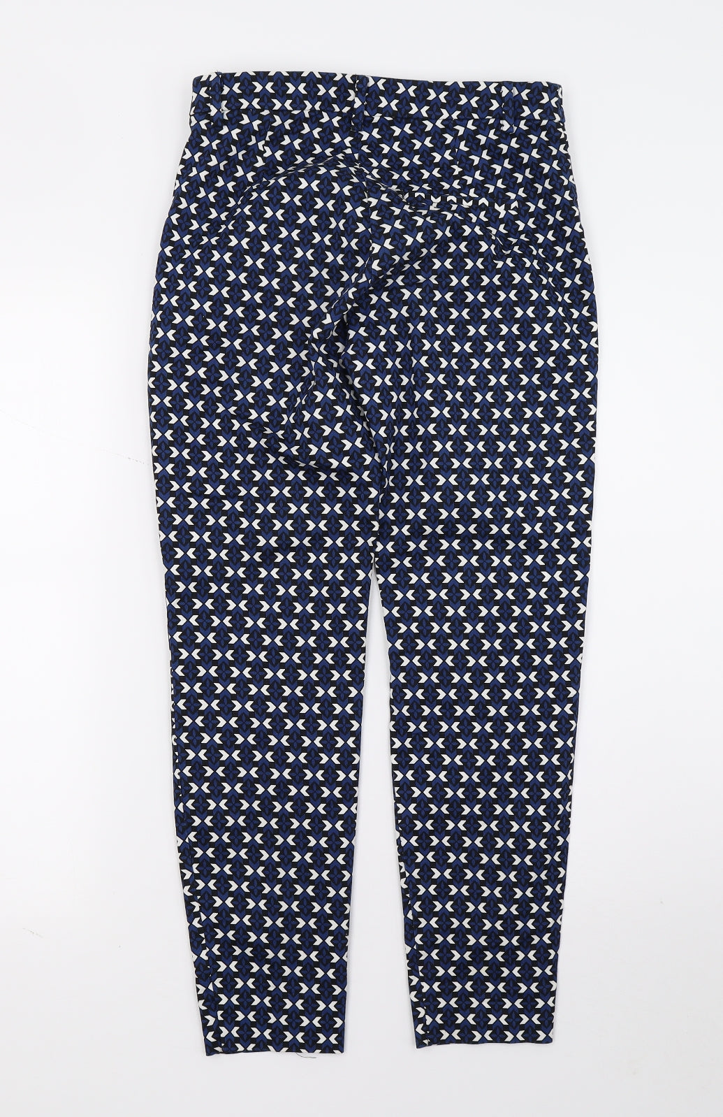 H&M Womens Blue   Trousers  Size 4 L26 in