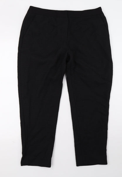Fenn Wright Manson Womens Black   Trousers  Size 14 L23 in