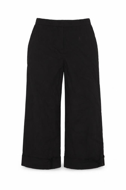 ASOS Womens Black   Cropped Trousers Size 6 L23 in