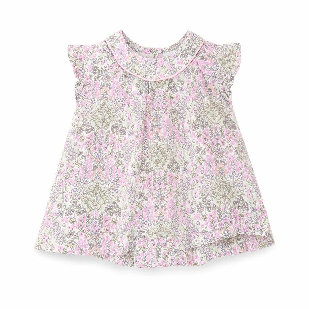 Zara Girls Beige Floral  A-Line  Size 0-3 Months  - 0-6 MTHS