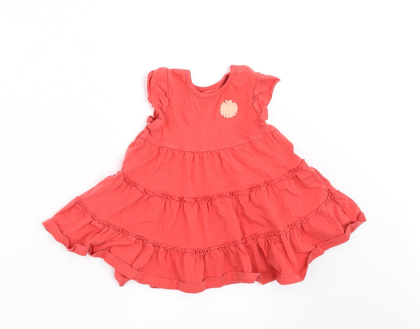 Nutmeg Girls Red   A-Line  Size 6-9 Months