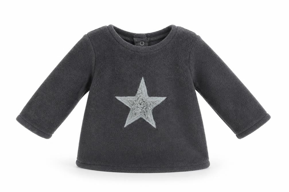 NEXT Baby Grey  Fleece Pullover Jumper Size 0-3 Months