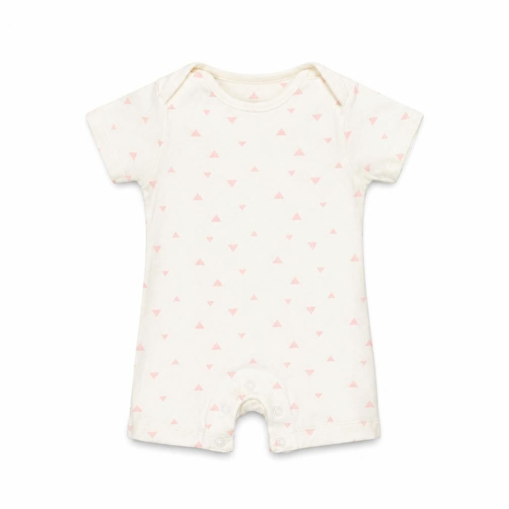 Marks & Spencer  Ivory Polka Dot  Romper One-Piece Size 0-3 Months
