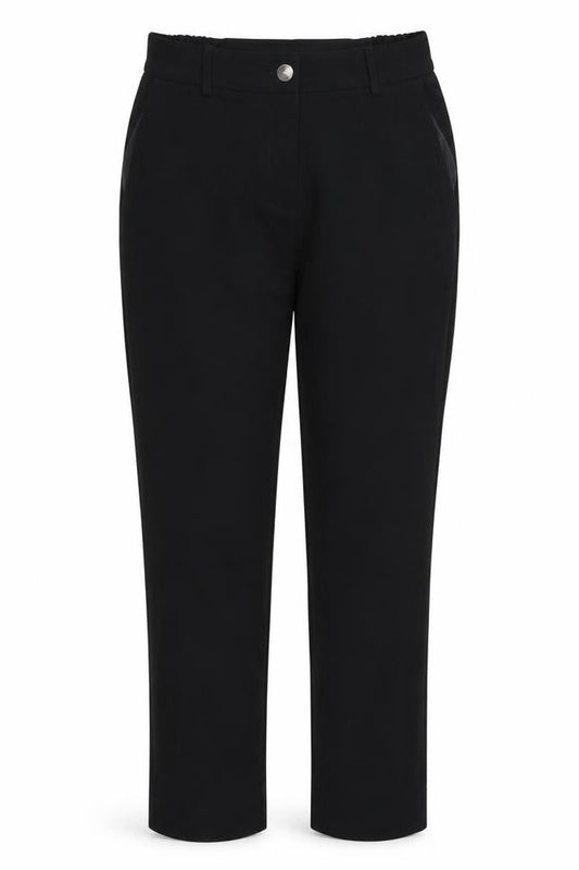 ANNA ROSE Womens Black   Trousers  Size 12 L25 in