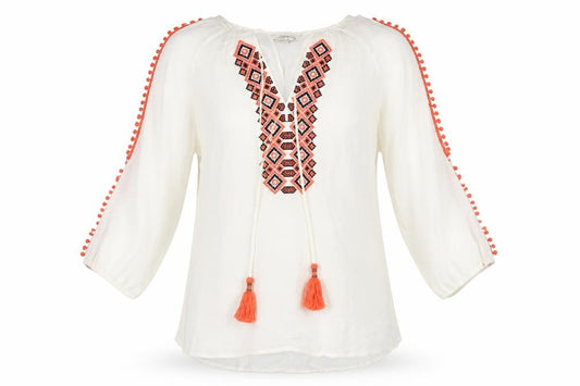 F&F Womens White   Basic Blouse Size 8