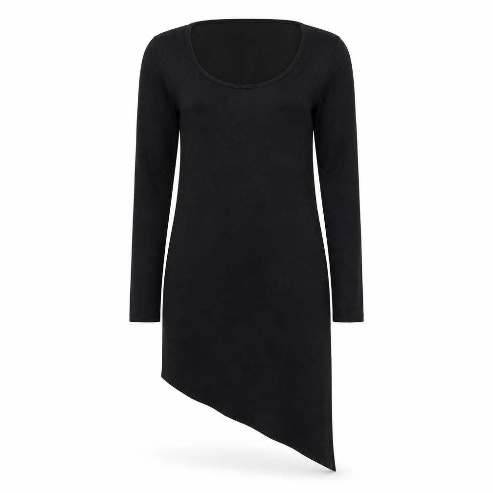 OneTouch Womens Black  Knit Pullover Jumper Size 8