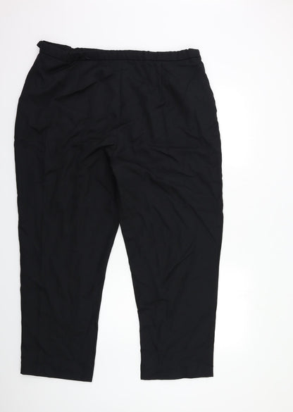 slimma Womens Black   Trousers  Size 40 in L29 in