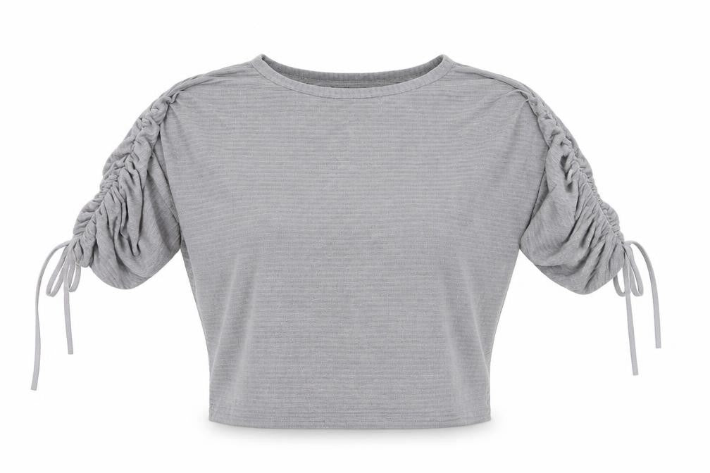 YONIS Womens Grey  Knit Pullover Jumper Size L