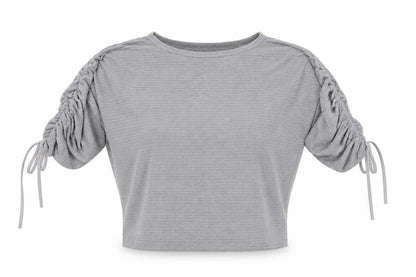 YONIS Womens Grey  Knit Pullover Jumper Size L