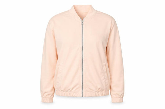 Boohoo Womens Pink   Full Zip Sweatshirt Size S