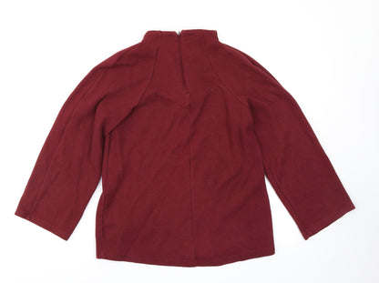 Marks & Spencer Collection Womens Red  Knit Pullover Jumper Size 10