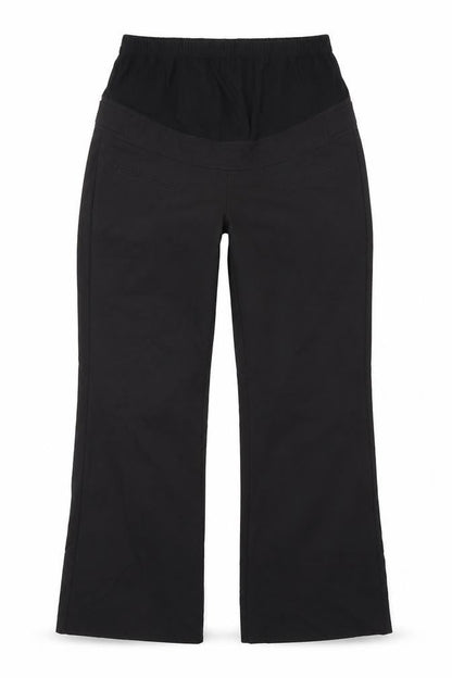 Front view of Red Herring women’s black trousers, size UK 10, 28-inch leg