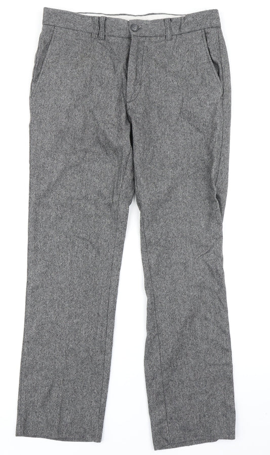 Linea Womens Grey   Trousers  Size 32 in L27 in