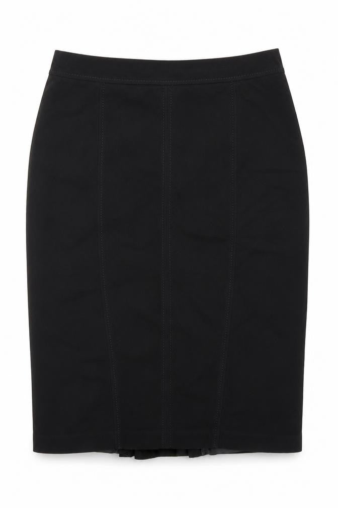 Marks & Spencer Collection Womens Black   Straight & Pencil Skirt Size 32 in