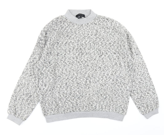 Atmosphere Womens Grey   Pullover Sweatshirt Size 8