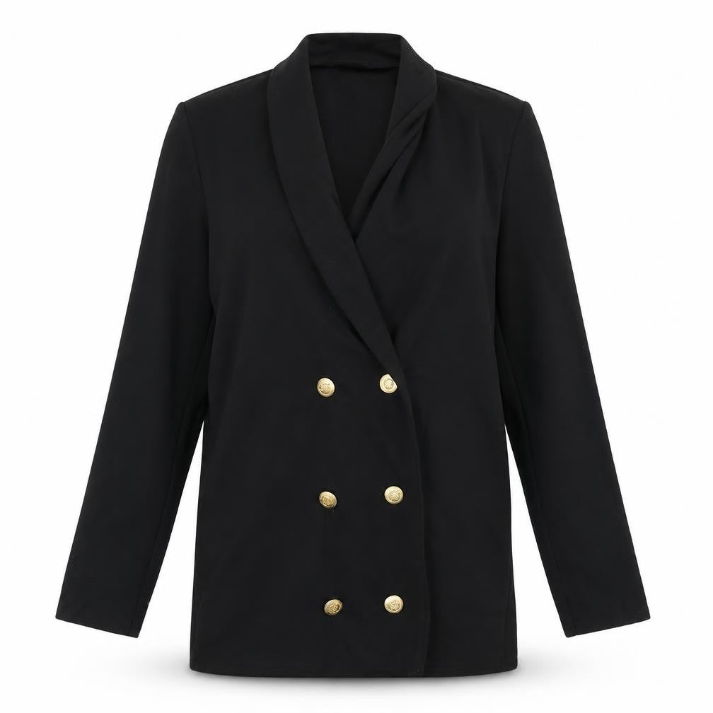 PRETTYLITTLETHING Womens Black   Jacket Blazer Size 8