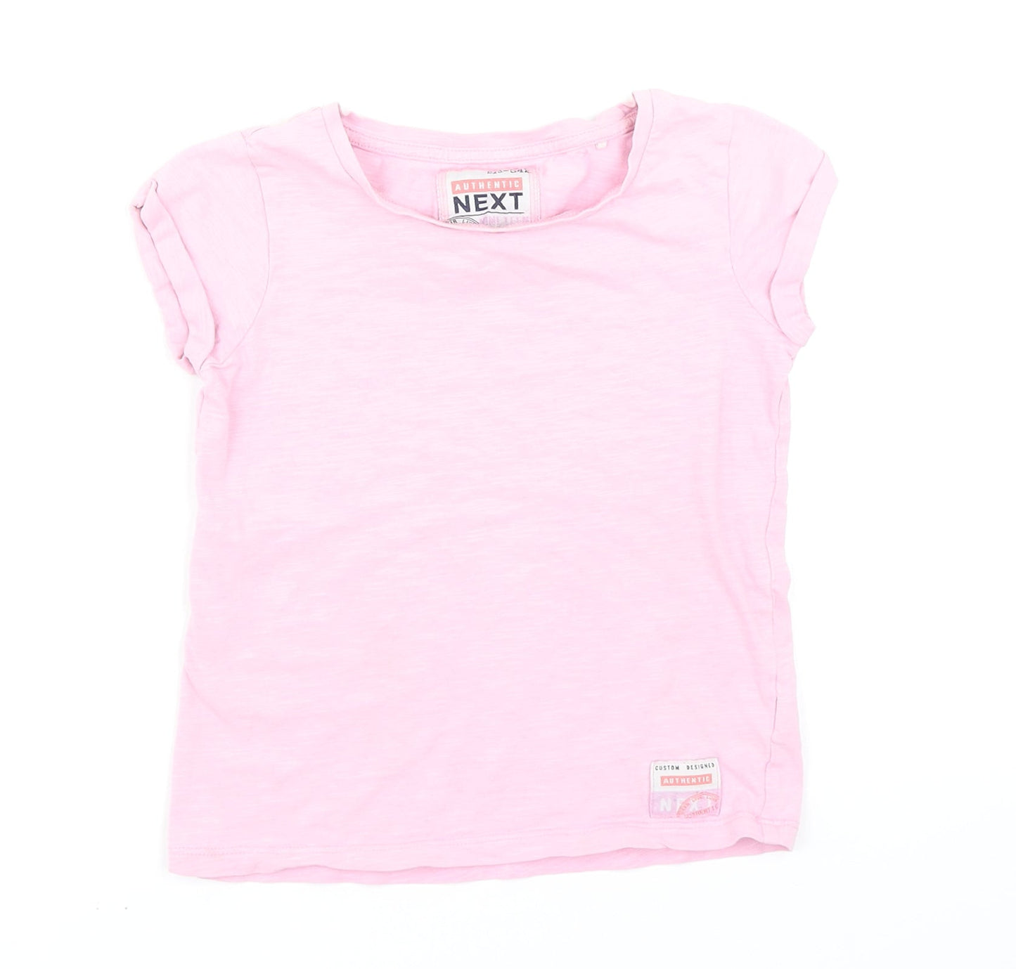 NEXT Girls Pink   Basic T-Shirt Size 6 Years