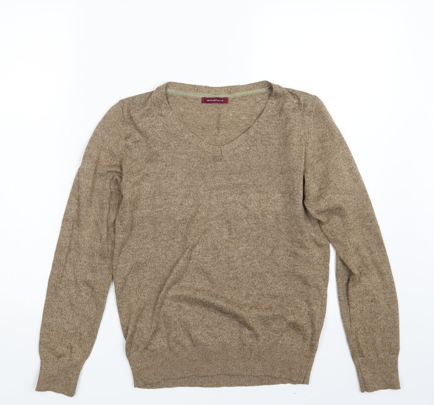 Navy & Navy Womens Brown   Pullover Sweatshirt Size M