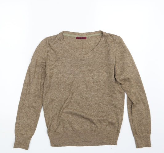 Navy & Navy Womens Brown   Pullover Sweatshirt Size M