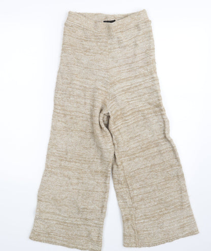 Topshop Womens Beige   Sweatpants Trousers Size 6 L21 in