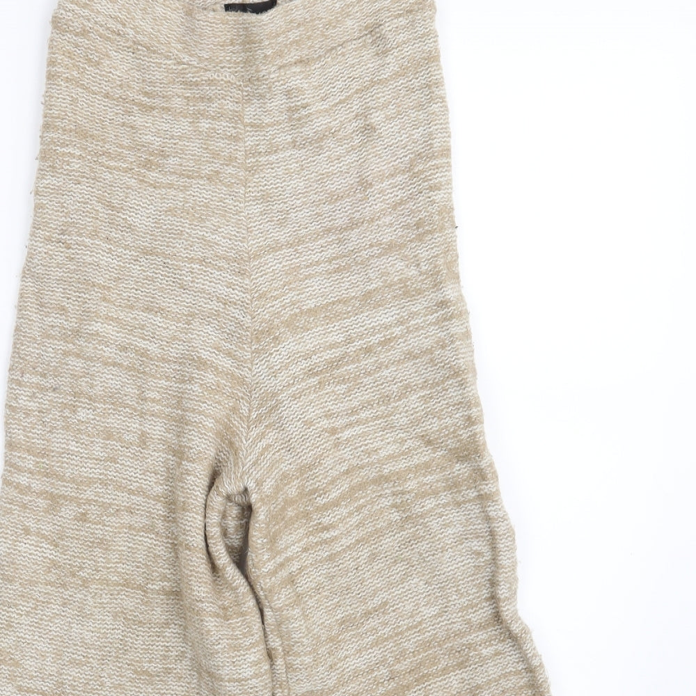 Topshop Womens Beige   Sweatpants Trousers Size 6 L21 in