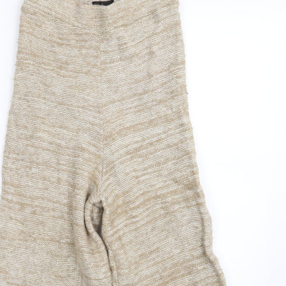 Topshop Womens Beige   Sweatpants Trousers Size 6 L21 in
