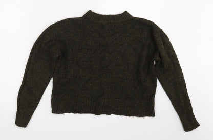 Back view of Atmosphere women’s brown jumper, size UK 10