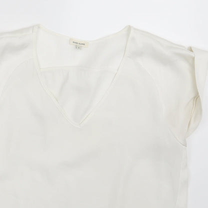 River Island Womens Ivory   Basic Blouse Size 8