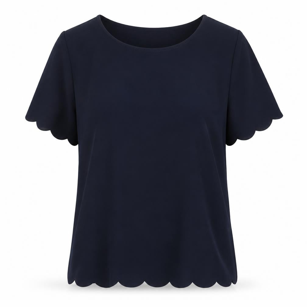 Dorothy Perkins Womens Blue   Basic Blouse Size XS