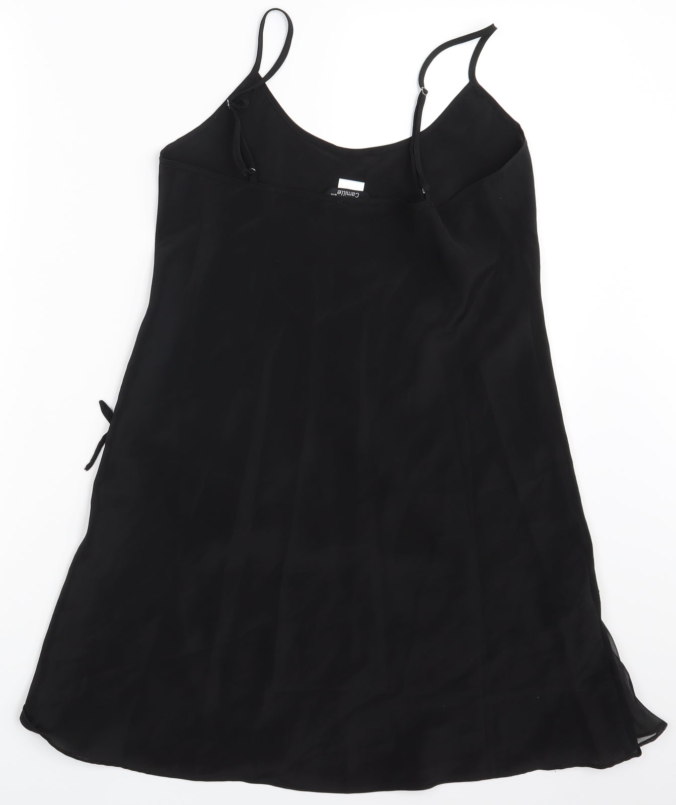 Camile Womens Black   Basic Blouse Size 10