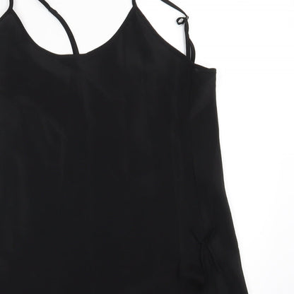 Camile Womens Black   Basic Blouse Size 10