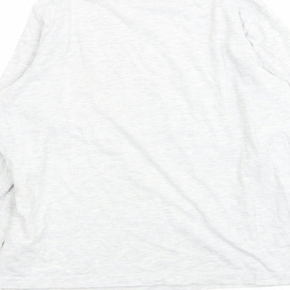 Brand and care label for avengers boys’ grey basic t-shirt, size 10-11, years