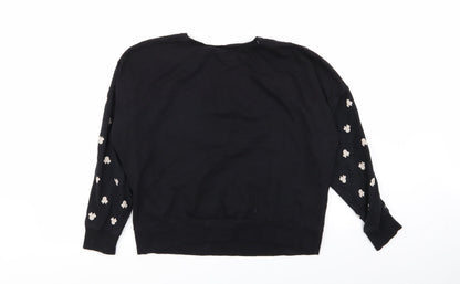 Preloved Asda George Womens Black   Pullover Jumper Size 12 - Back