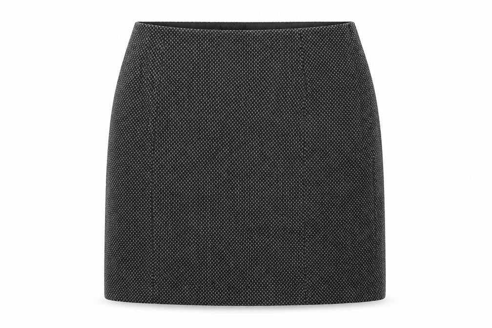 John Lewis Womens Grey   Mini Skirt Size 10